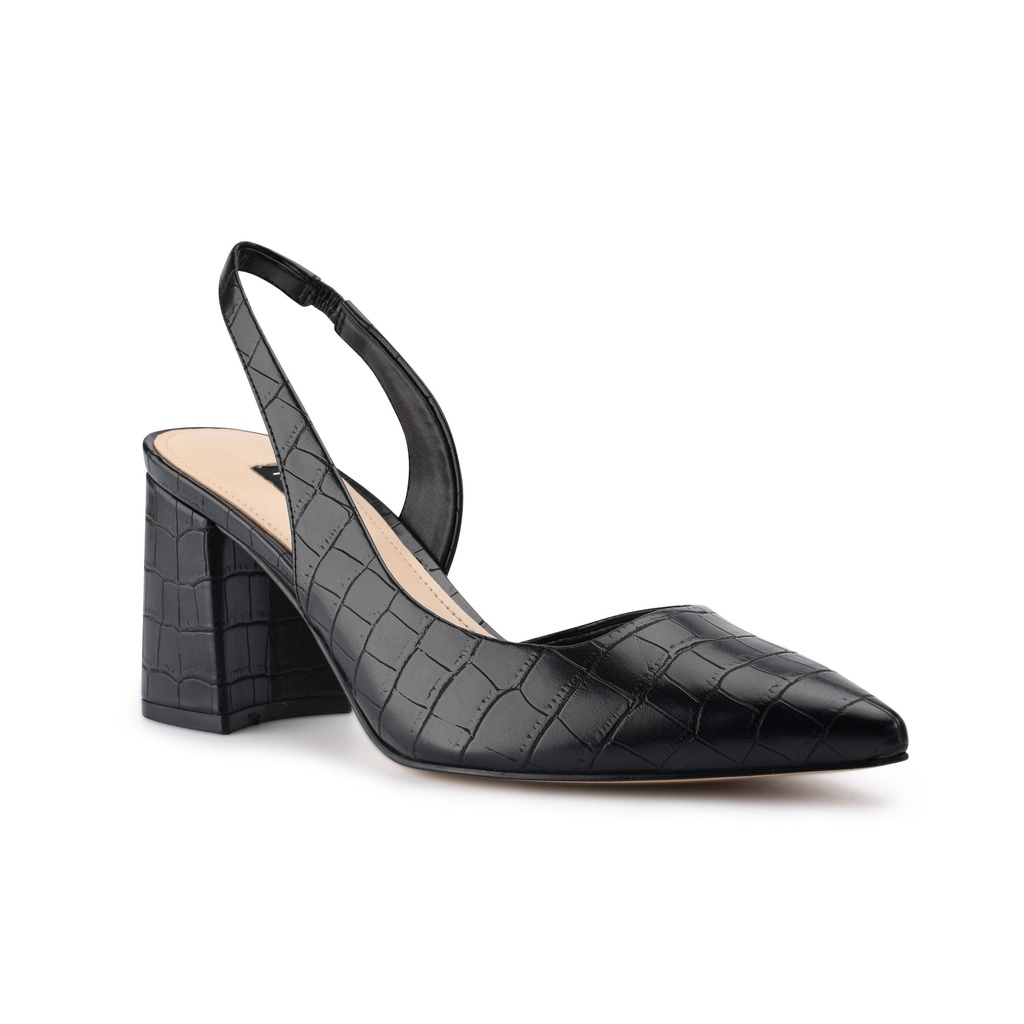 Xăng đang nữ gót vuông NINE WEST wnCAREEN3 21B5