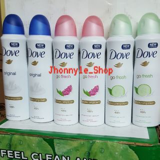 XỊT KHỬ MÙI TOÀN THÂN DOVE 48H 150ML