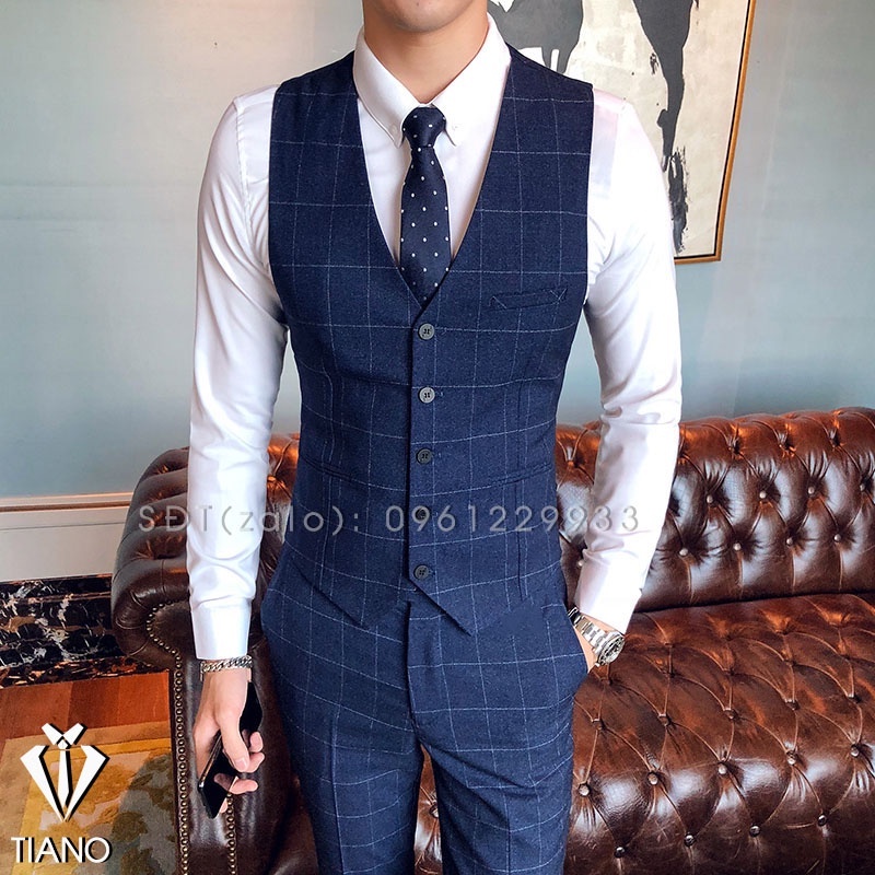 Áo Gile cao cấp theo màu vest chất vải cao cấp form ôm đẹp.