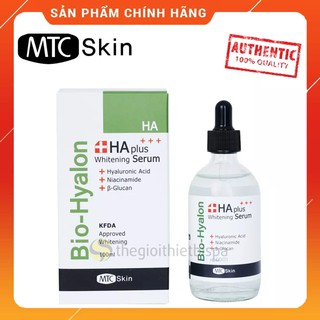 Tinh Chất Cấp Ẩm Và Dưỡng Trắng MTC Skin HA Plus Whitening Serum - Serum HA Plus MTC Skin Hàn Quốc 100ml
