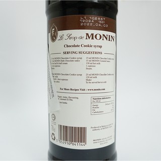 Siro Monin Chocolate Cookie