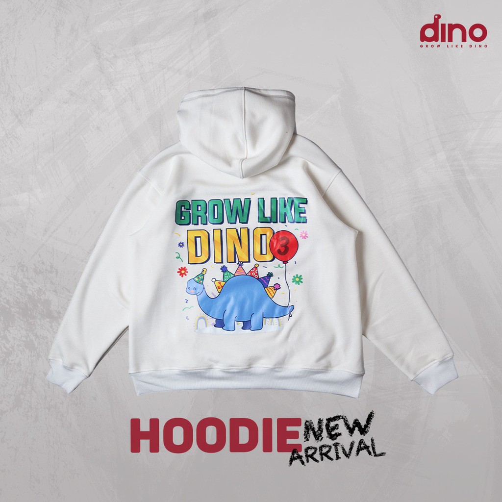 Dinoholic Hoodie Birthday 3rd