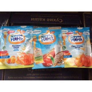 [Mẫu mới date mới] Bột ăn dặm Fruto Nga