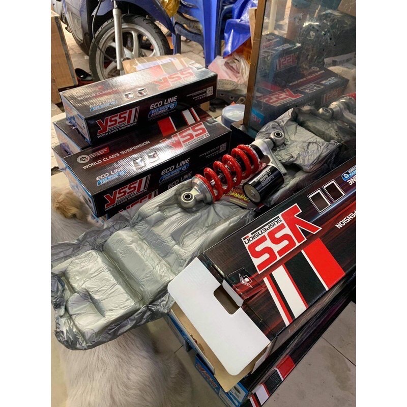 Phuộc YSS dòng G sport black Series cho MSX TNT 125