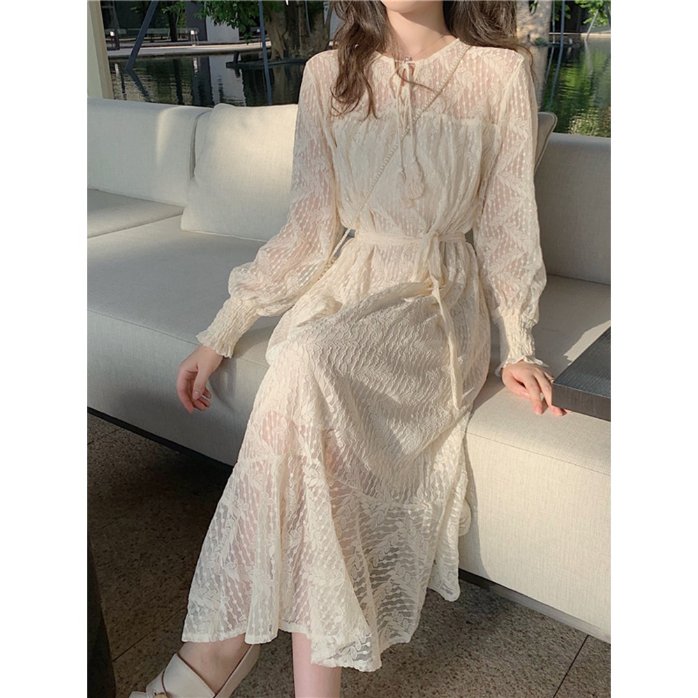 🌸Xả Có Hạn🌸Hàng Quảng Châu🌸Váy Công Chúa Ren Đuôi Cá🌸 Dịu Dàng Kiêu Sa 🌸