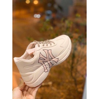 Giày sneaker GG độn đế chữ NY