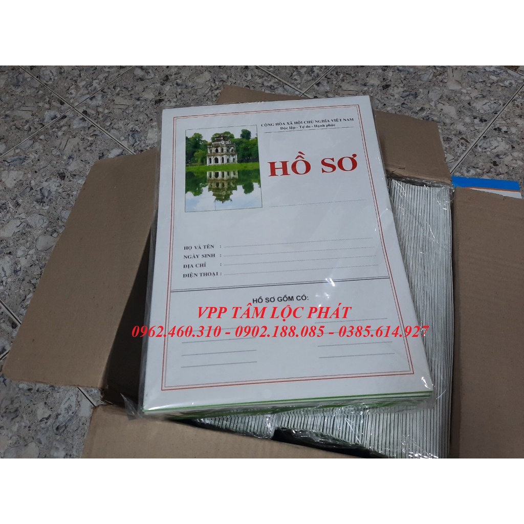 50 TÚI HỒ SƠ XIN VIỆC CÓ RUỘT (LOẠI CAO CẤP - ĐỊNH LƯỢNG 250gsm)