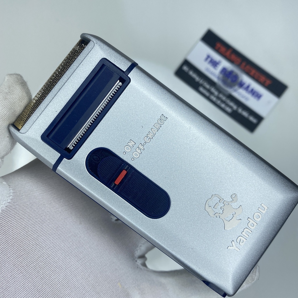 Máy cạo râu Yandou, mã SC-W301U, nhỏ gọn, thuận tiện mang đi du lịch, pin sạc cực lâu và rất bền