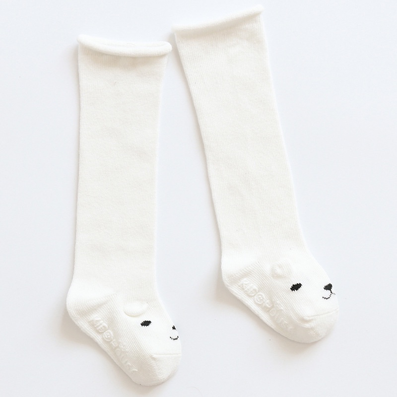 Đôi Vớ Dài Qua Gối Chống Trượt Mùa Thu Đông Cho Bé Tập Đi