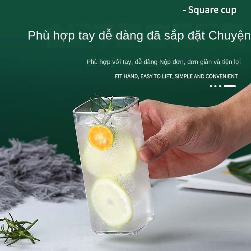 Cốc Uống Nước Bằng Nhựa Acrylic Trong Suốt Cách Nhiệt Chống Sốc