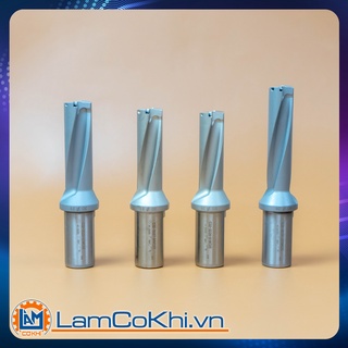 Mũi khoan cnc gắn mảnh hợp kim phi 26, phi 27, phi 29