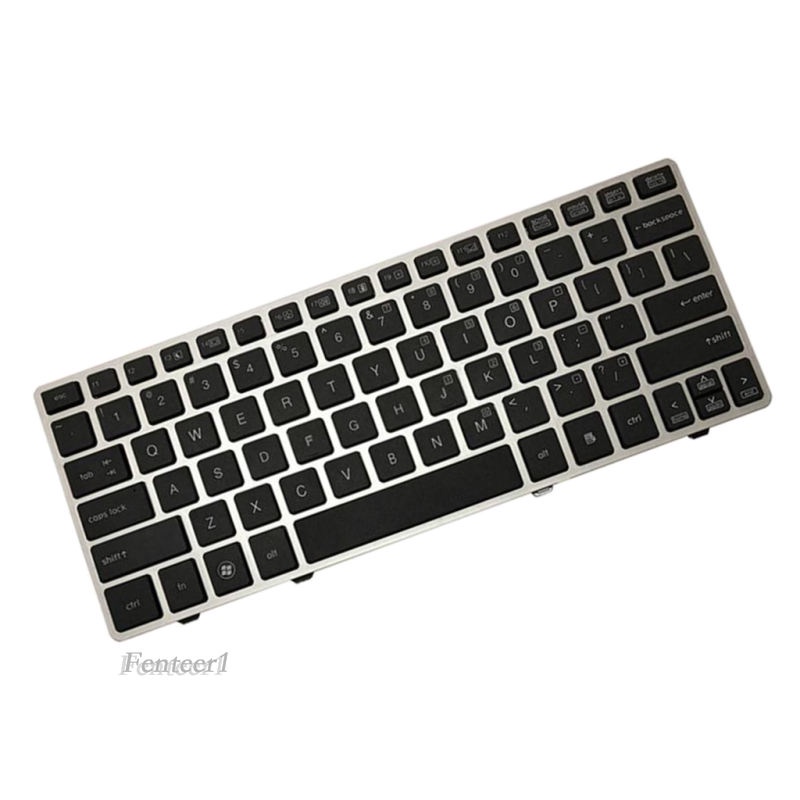 Khung Bạc Bảo Vệ Phím Tiếng Anh US Cho Laptop HP Elitebook 2560 2560p 2570P Fenteer1