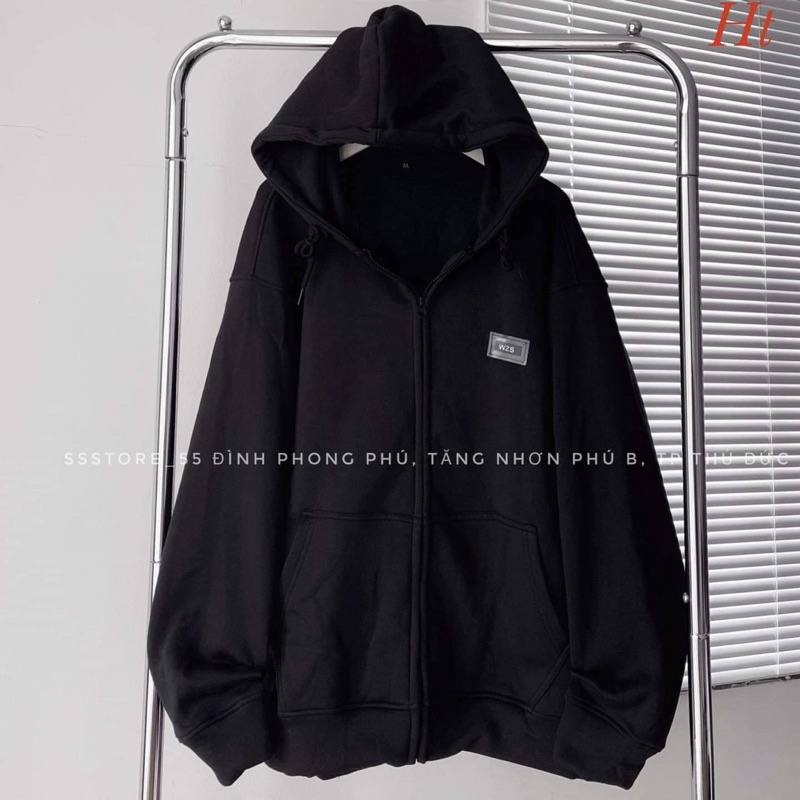 Áo khoác nỉ cotton mác WZS HT12