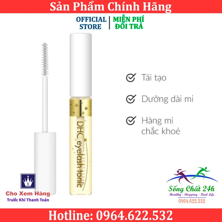 Tinh Chất Serum Dưỡng Mi DHC Eyelash Tonic 6,5 ml Nhật Bản