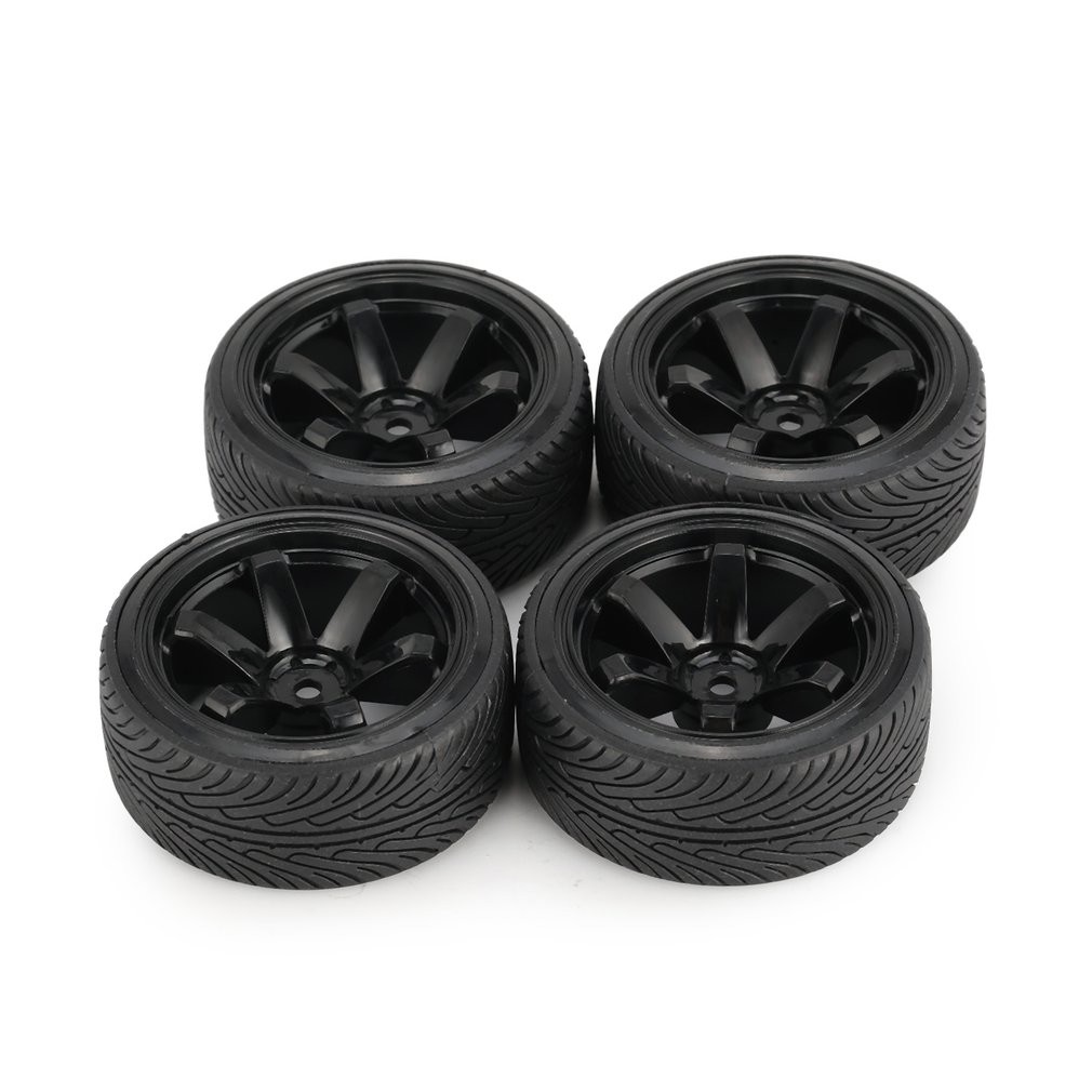 Set 4 Bánh Xe 64mm 26.5mm Chuyên Dụng Cho Xe Điều Khiển HSP HPI 1 / 10