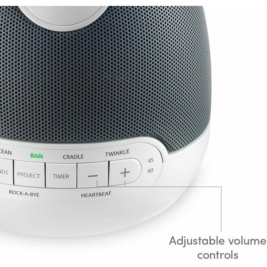 Máy ru ngủ kèm máy chiếu ánh sáng cho bé Homedics MYB-S305C