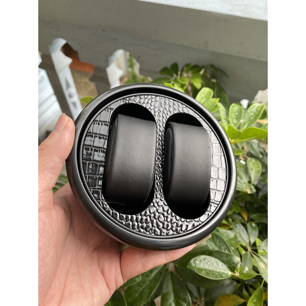 Cốc âm(cốc 3 chi tiết) + 2 gối dùng cho hộp xoay-hộp lắc-hộp tích cót đồng hồ cơ-Winder Watch