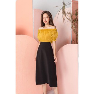 KOKA Design Áo kiểu trễ vai bèo 56301