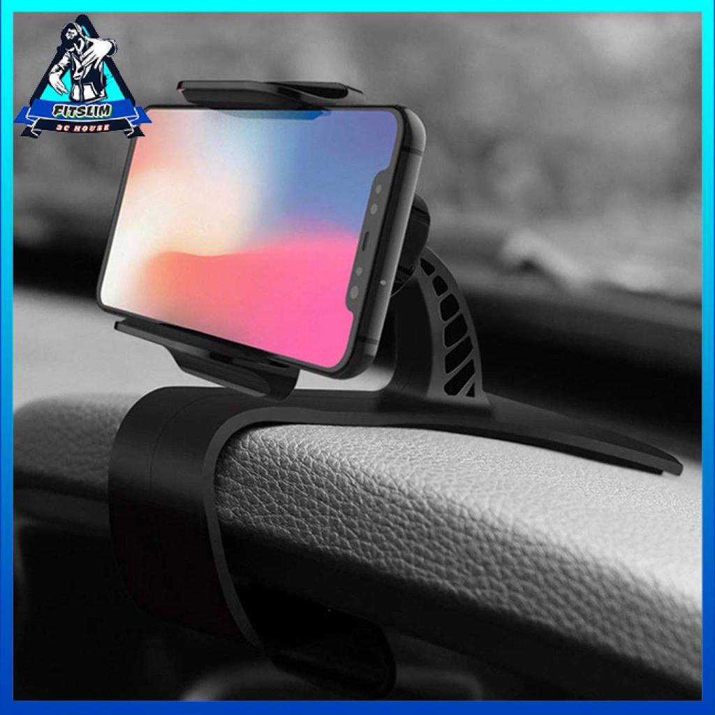 Kẹp Giữ Điện Thoại Xoay 360 Độ Gắn Bảng Điều Khiển Xe Hơi Iphone