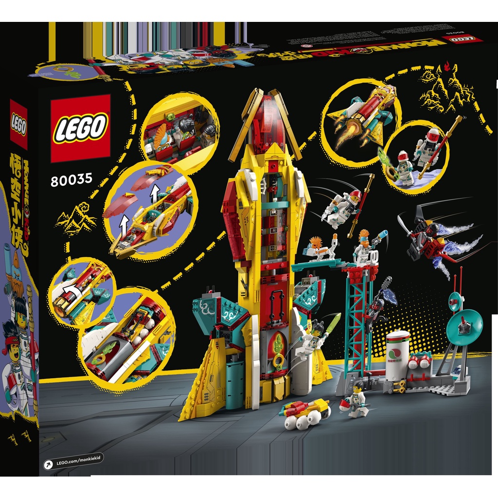 LEGO 80035 Thám Hiểm Thiên Hà Monkie Kid's Galactic Explorer 0937Bricks
