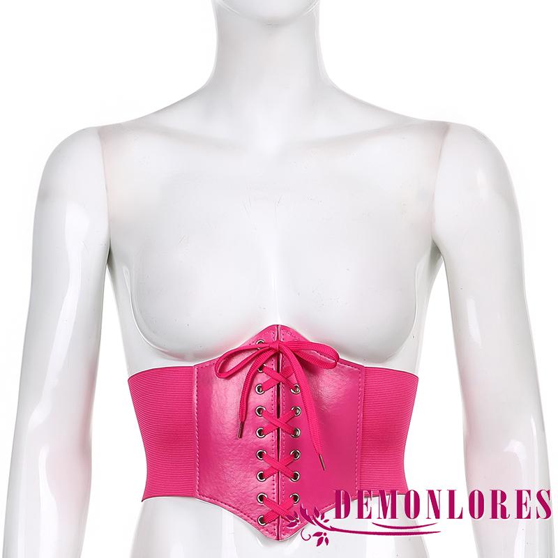 Áo nịt ngực không tay màu trơn có dây rút thời trang quyến rũ cho nữ