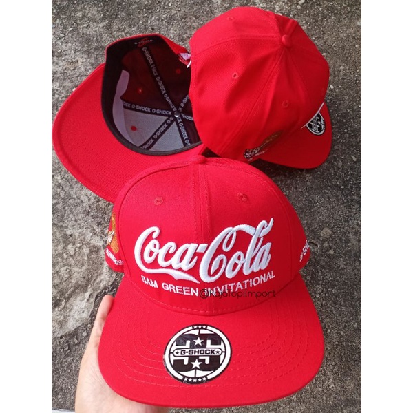 BAPE Mũ Lưỡi Trai Nhập Khẩu Cao Cấp In Chữ COCA COLA - SNAPBACK COCA COLA
