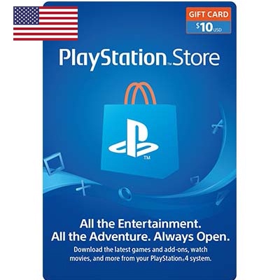 Thẻ Digital Psn Gift Card Us Cho PS4 PS5