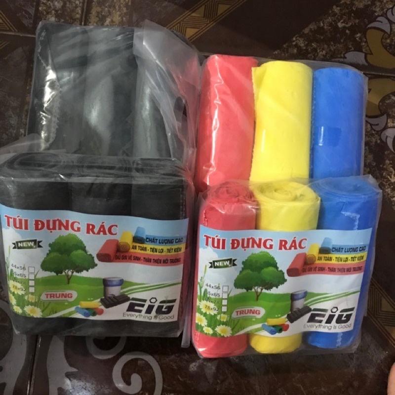 TÚI ĐỰNG RÁC 1kg 3 cuộn