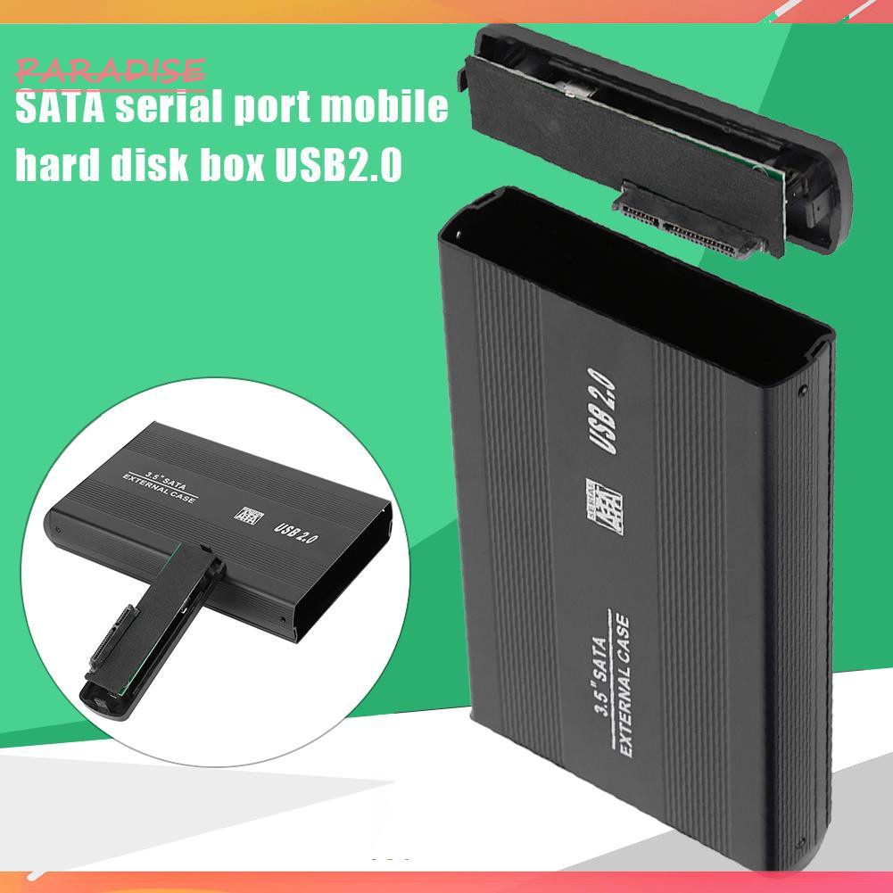 Hộp Đựng Ổ Cứng Ngoài 3.5 Inch Sata Sang Usb2.0 | BigBuy360 - bigbuy360.vn
