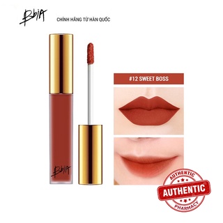 Son Kem Lì Bbia Last Velvet Lip Tint Version 3 - 12 Sweet Boss (Màu cam cháy) 5g - Bbia