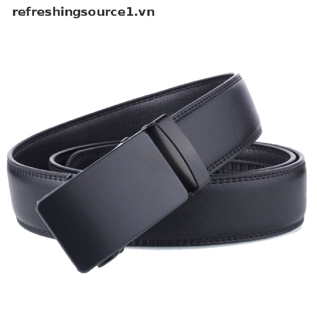 Thắt Lưng Da Có Khóa Tự Động Chống Trượt Thời Trang Công Sở Cho Nam {refreshingsource1.vn}