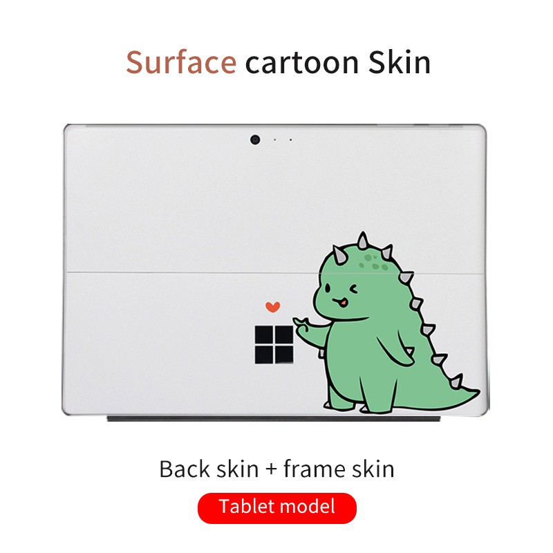 Miếng Dán Trang Trí Laptop Microsoft Surface Pro 5 Pro 6 Pro 7