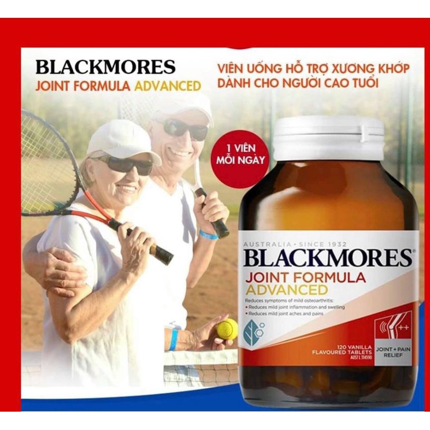 Viên uống bổ xương Blackmores Joint Formula Advanced 120 viên mẫu mới