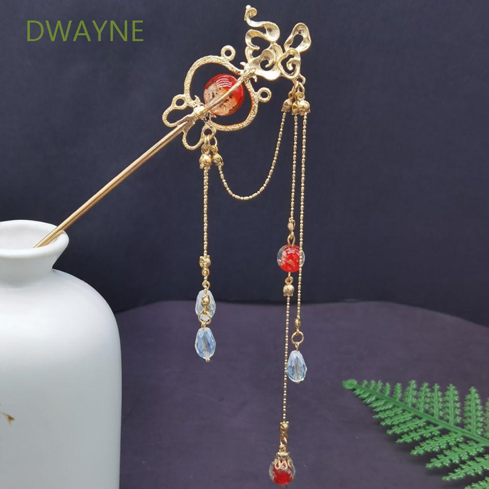 Trâm cài tóc hình nhánh cây phong cách Trung Hoa cổ điển