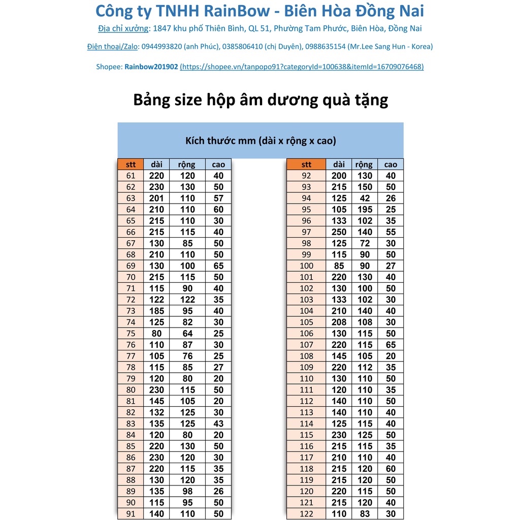 HỘP GIẤY ĐỰNG QUẦN ÁO SIZE 25.5X18.5X5CM