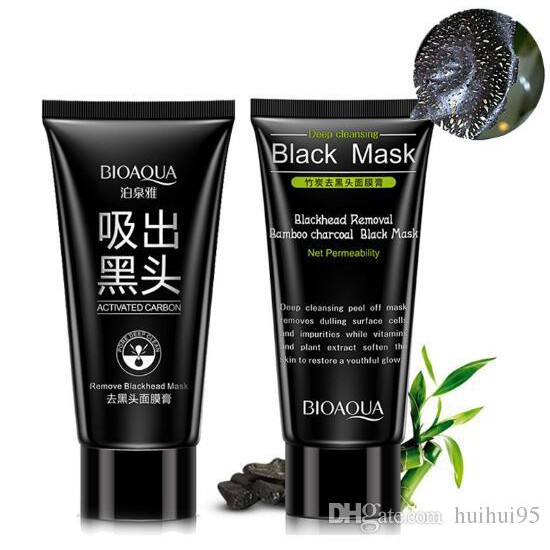 Gel lột mụn se khít lỗ chân lông chiết xuất than tre hoạt tính Bioaqua