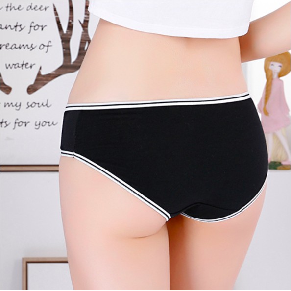 Quần lót nữ cotton cao cấp co giãn kháng khuẩn in hình đáng yêu dễ thương QL24 | BigBuy360 - bigbuy360.vn