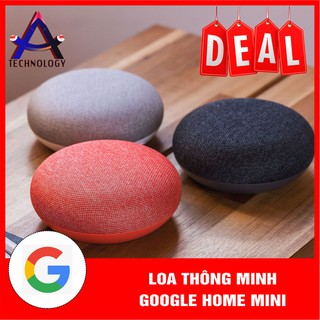 Loa thông minh Google Home Mini tích hợp trợ lý ảo Google Assistant