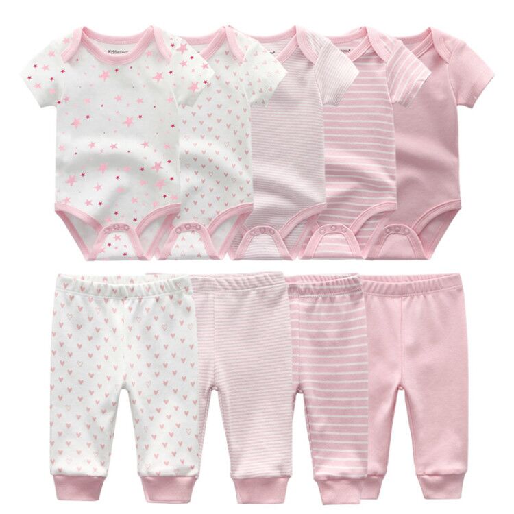 JUMPER Set Đồ Ngủ 9 Món Xinh Xắn Cho Bé Gái