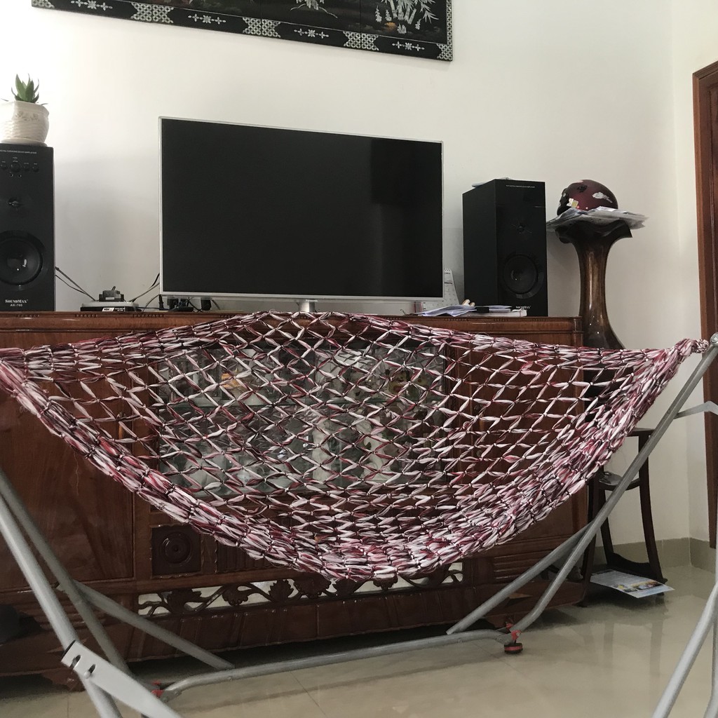 Lưới Võng Sợi Tơ Cao Cấp Loại Có Màu - Tặng 2M Dây Dù | BigBuy360 - bigbuy360.vn