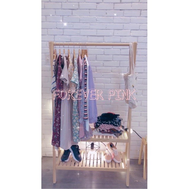 Kệ Treo Quần Áo Gỗ Thông Nhập Khẩu Mỹ- Treo Quần Áo Chữ A 2 Tầng  - Bảo Hành 3 năm 1 đổi 1