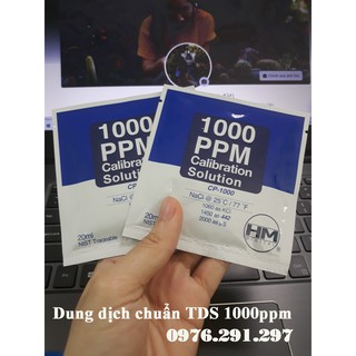Dung dịch hiệu chuẩn tds 1000 ppm - hmd mỹ