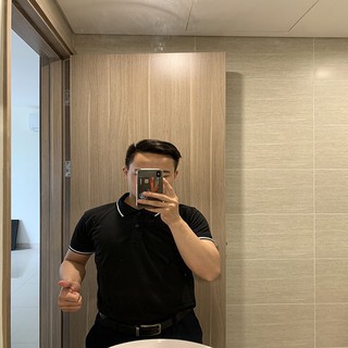 Áo polo nam thời trang The1987 chất liệu vải cá sấu poly cổ bẻ bo viền trẻ trung from chuẩn mặc tôn dáng | BigBuy360 - bigbuy360.vn