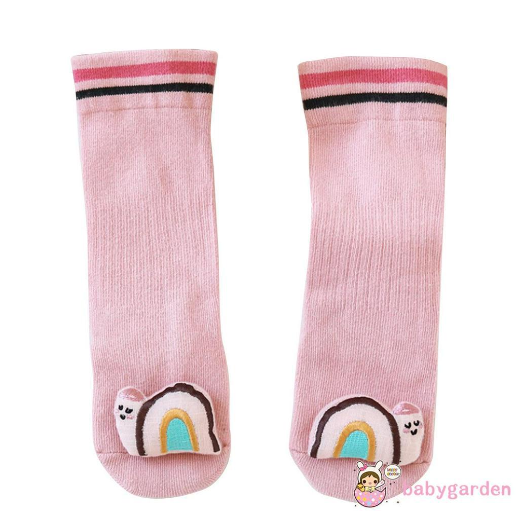 Babygarden-Bagy-Slip Long Socks Cotton Stocking