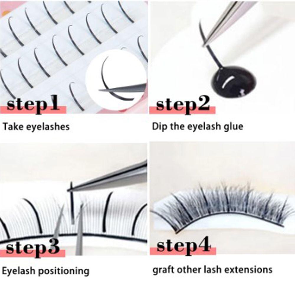 Lông Mi Giả Hình Đuôi Cá Một Nhánh Bằng Lông Chồn Giả Nối Dài