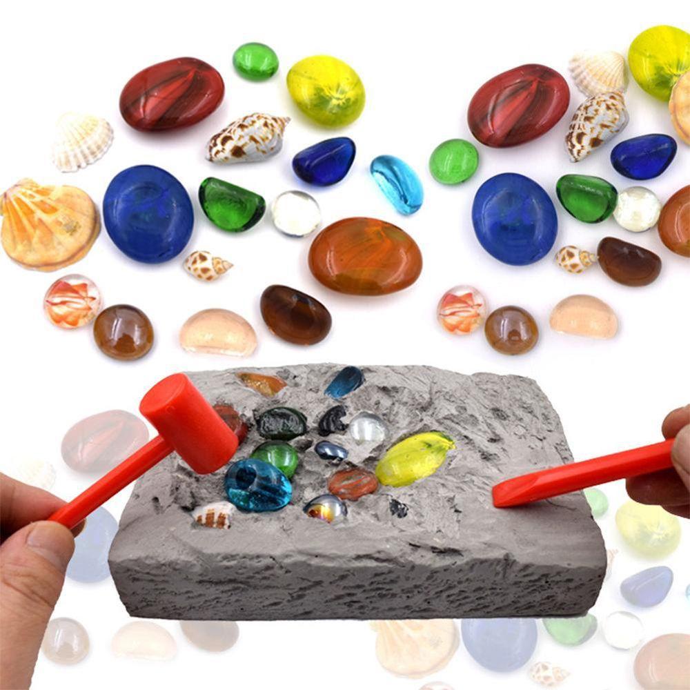 Đồ Chơi Đào Kho Báu Thú Vị Hỗ Trợ Giáo Dục Sớm Cho Bé DIY|Đồ Chơi Khám Phá Nhiều Màu Sắc