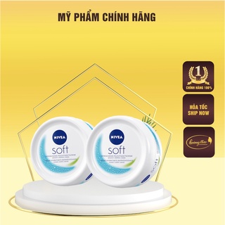 Kem dưỡng ẩm mềm mịn da nivea soft nội địa đức 200ml