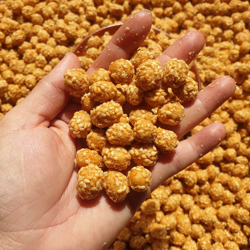 Đậu Phộng Da Cá Vị Mè - Lon 150Gr