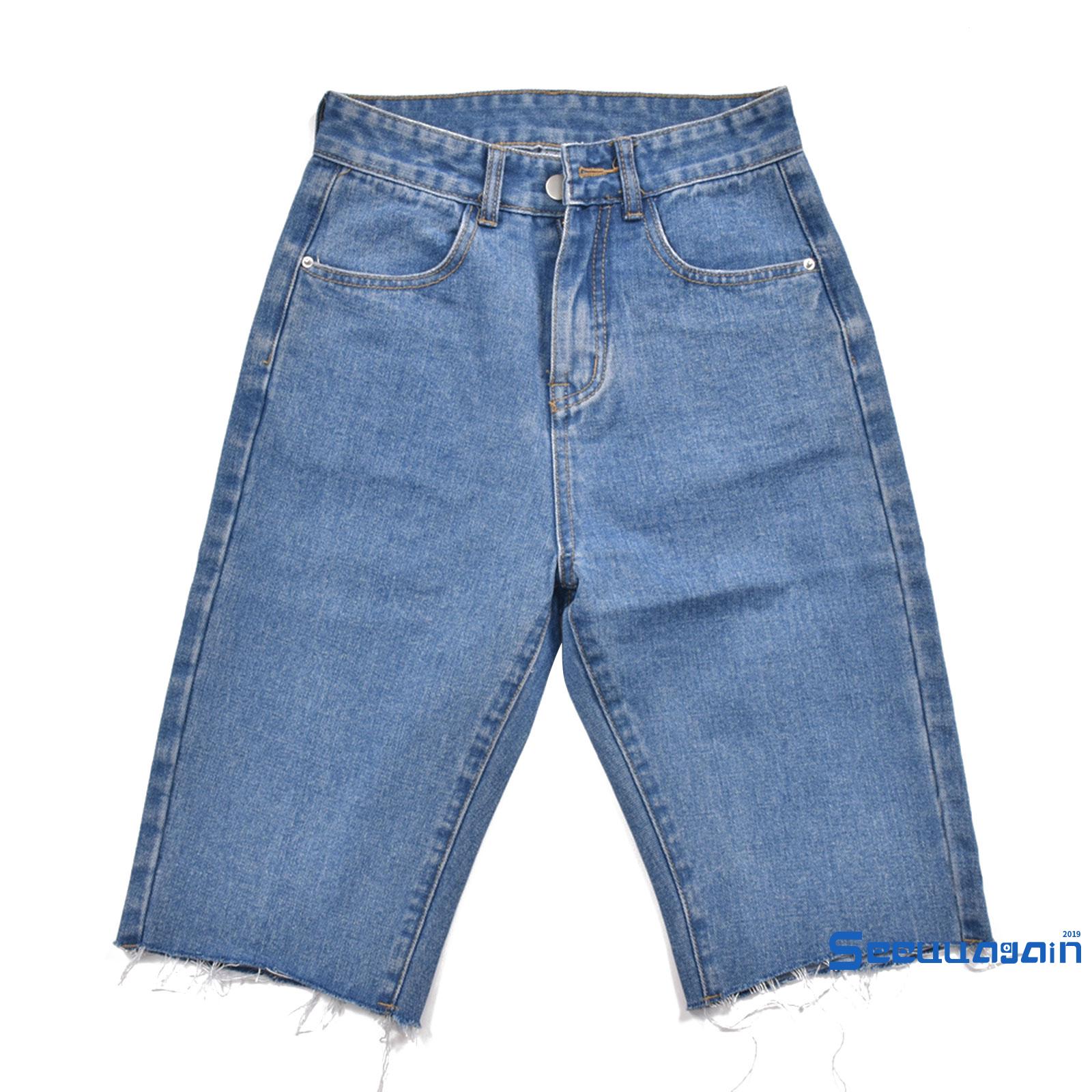 Quần Jeans Ngắn Thời Trang Dành Cho Nữ