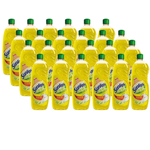 Thùng rửa chén Sunlight vàng 400g (24 chai)